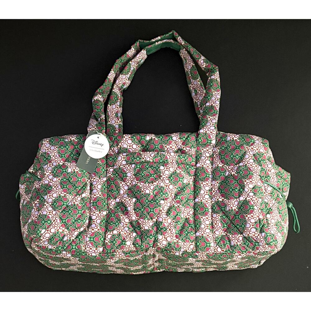 Vera Bradley Disney Mickey Mouse Kaleidoscope Lavender Original Duffel Bag EXACT